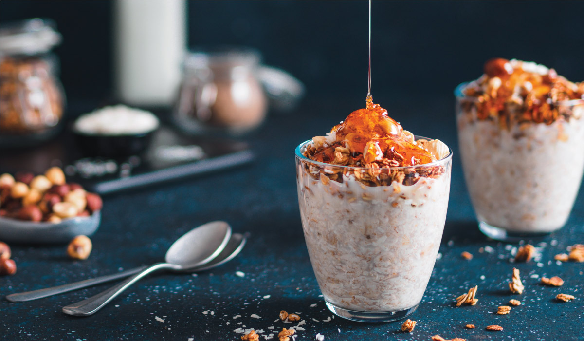 Overnight oats 2 | Biogen SA | [RECIPE] Overnight Rooibos Oats