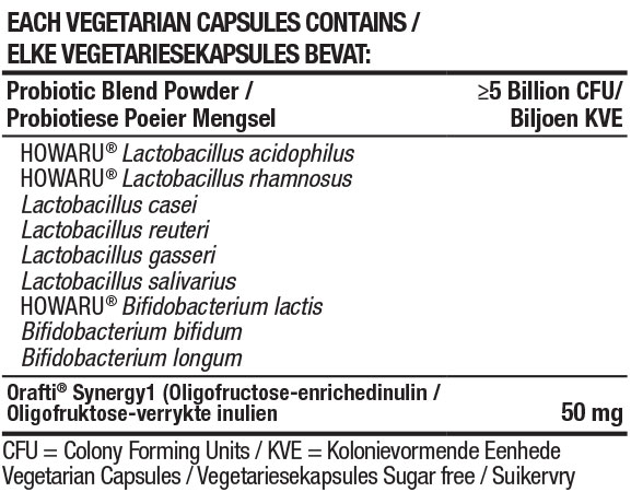 Supreme Probiotic 9-Strain Nutritable