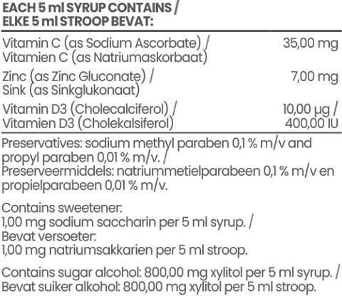 Junior Zinc Mune Syrup Raspberry - 200ml 2 | Biogen SA | Junior Zinc Mune Syrup Raspberry - 200ml Junior Zinc Mune Syrup 200ml Nutritable