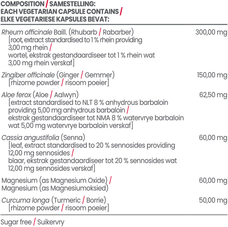 Herbal Cleanser Acute 30s Nutritable