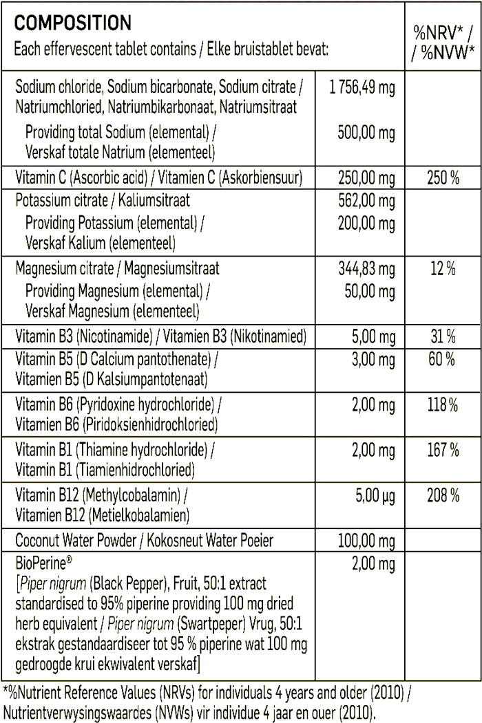 Biogen Active Hydrate Fizzy 15 Tabs Nutritable
