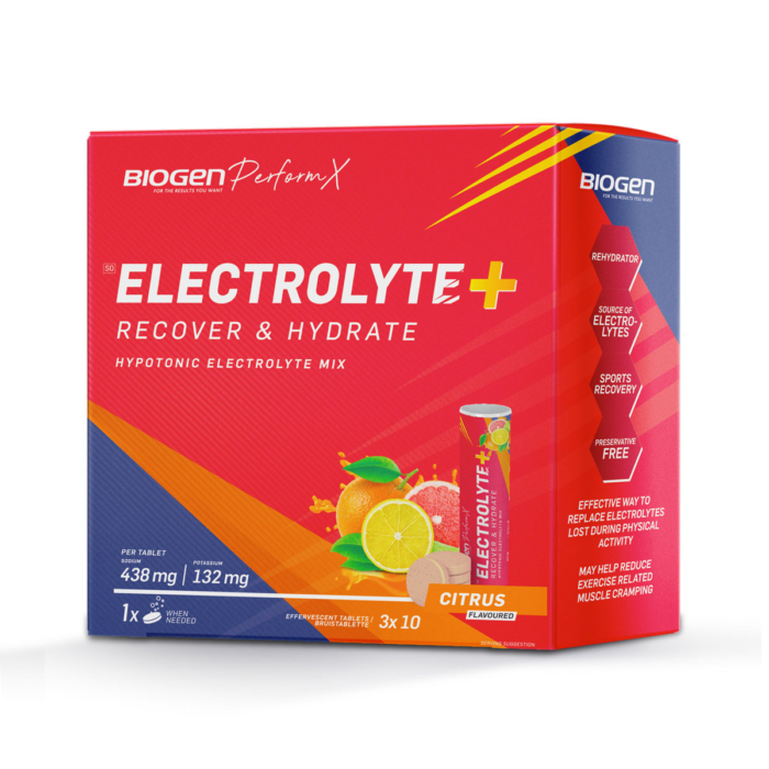 Electrolyte Plus Fizzy Citrus - 30 Tabs