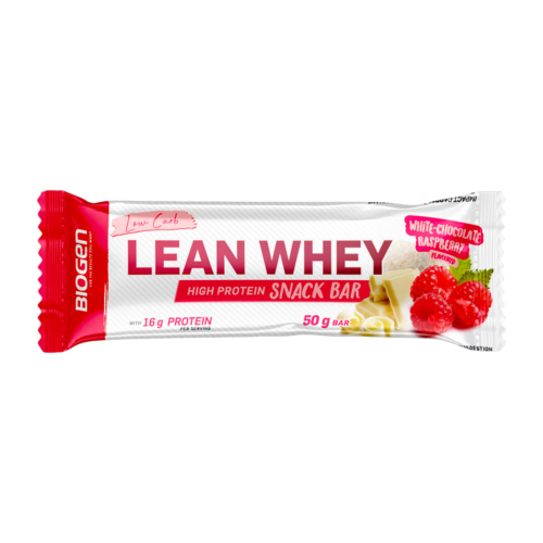 Lean Whey Protein Bar White Choc Raspberry - 50g