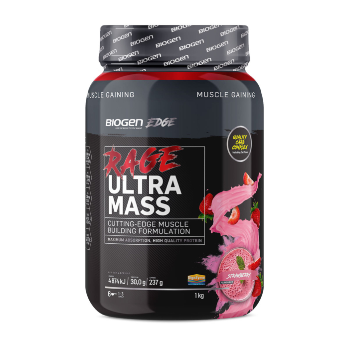Rage Ultra Mass Strawberry - 1kg