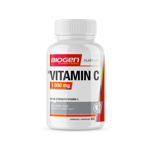 Biogen Vitamin C 1000mg Extra Strength - 60 Caps
