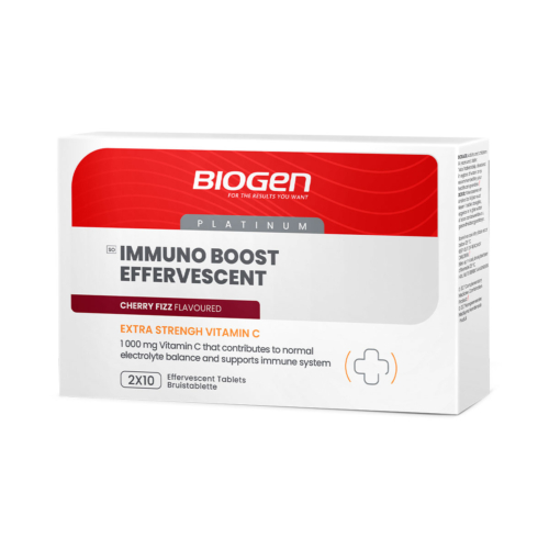 Immuno Boost Fizzy Vitamin C 1000mg Cherry Fizz - 20 Tabs