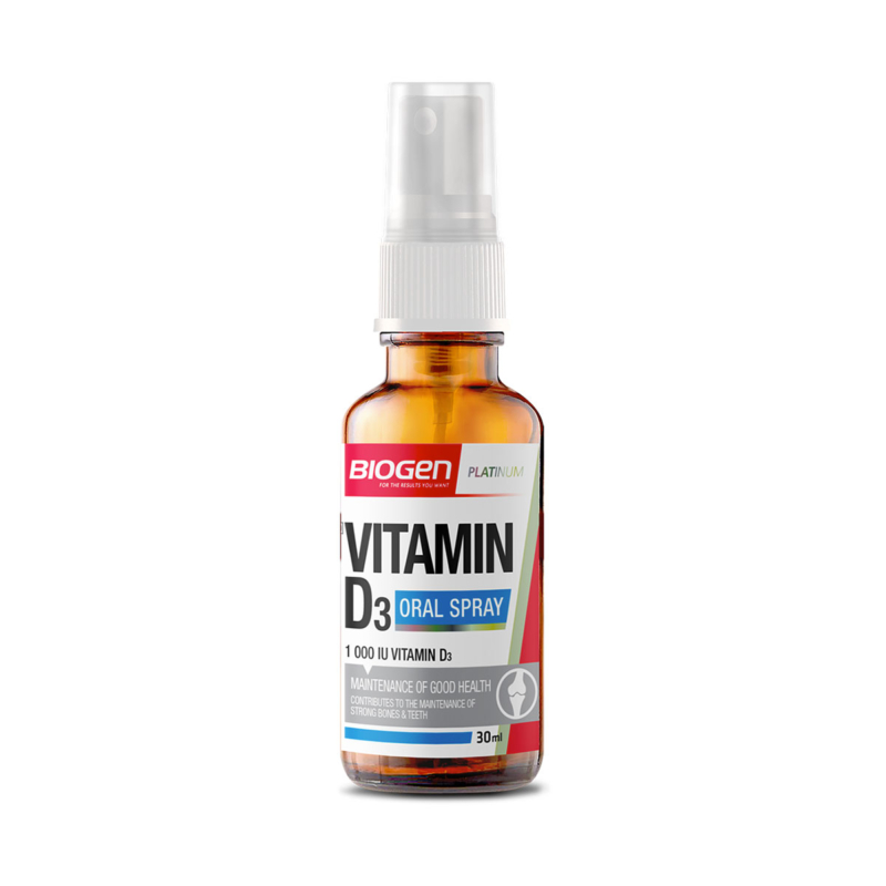 Vitamin D3 Oral Spray 1000IU 30ml Biogen