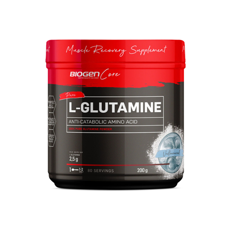 Pure LGlutamine Powder 200g Biogen