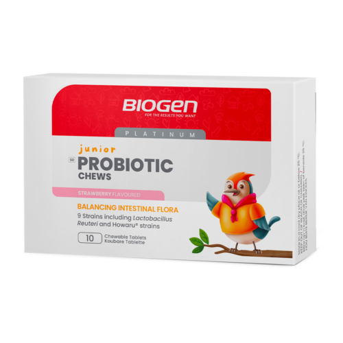 Junior Probiotic Chews Strawberry - 10 Tabs