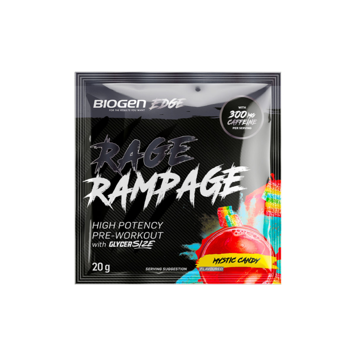 Rage Rampage Pre-Workout Sachet Mystic Candy - 20g