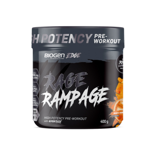 Rage Rampage Pre-Workout Mango Peach - 400g