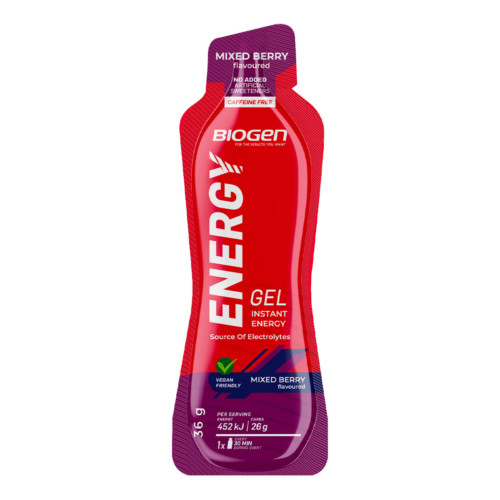 High Energy Gel Single Serving Mixed Berry - 36g