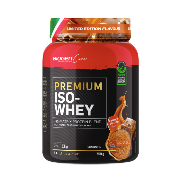 Iso Whey Premium Sticky Toffee Pudding - 750g