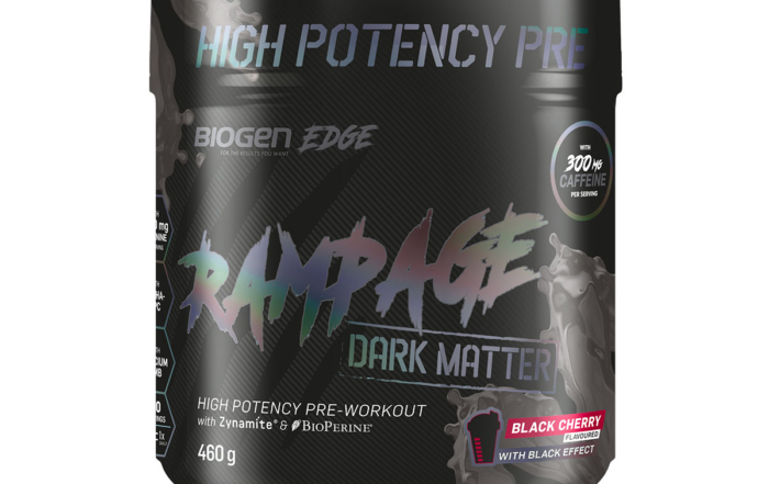 Rage Rampage Dark Matter Pre-Workout Black Cherry - 460g