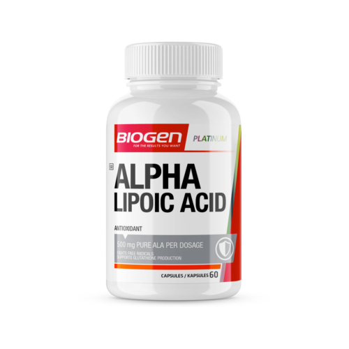 Alpha Lipoic Acid 500mg - 60 Caps