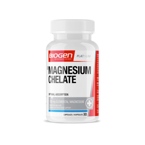 Magnesium Chelate - 30 Caps