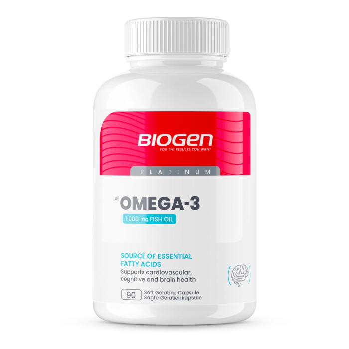 Omega 3 1000mg Fish Oil - 90 Softgel Caps