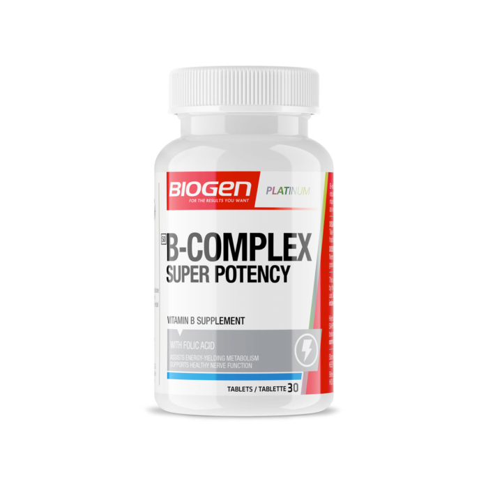 B Complex Super Potency - 30 Caps