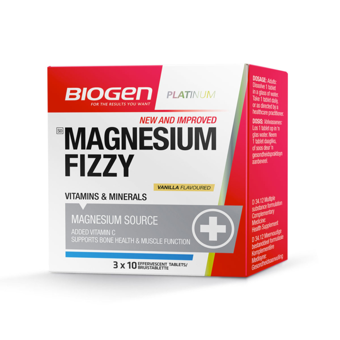 Magnesium Fizzy Vanilla - 30 Tabs