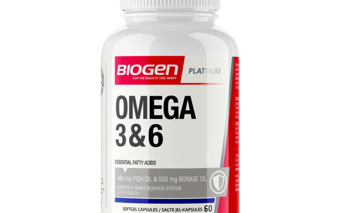 Omega 3 & 6 Fish Oil - 60 Softgel Caps