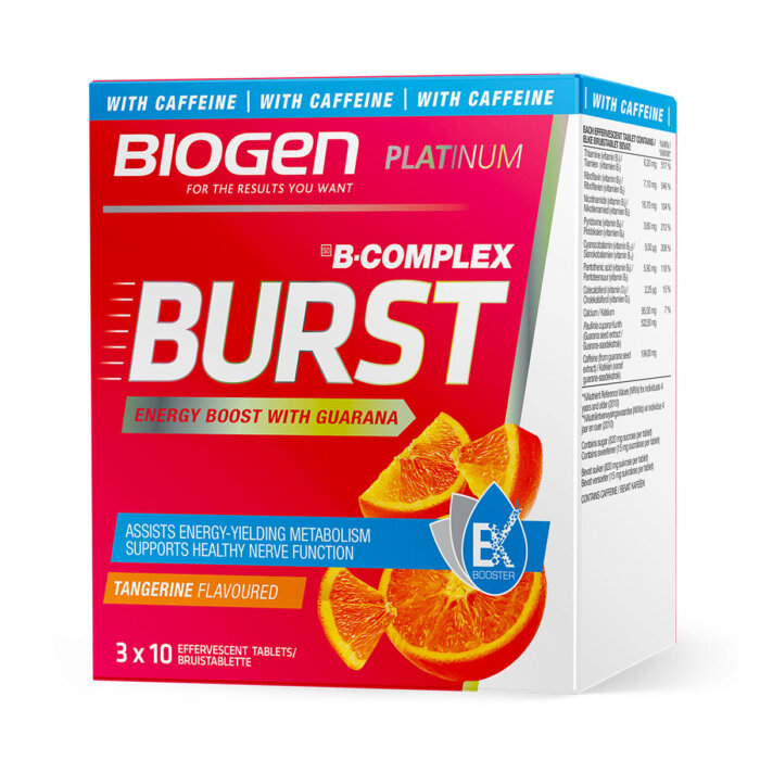 B-Complex Burst Fizzy Tangerine - 30s
