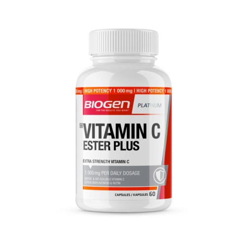 Vitamin C Ester Plus 1000mg Extra Strength - 60 Caps