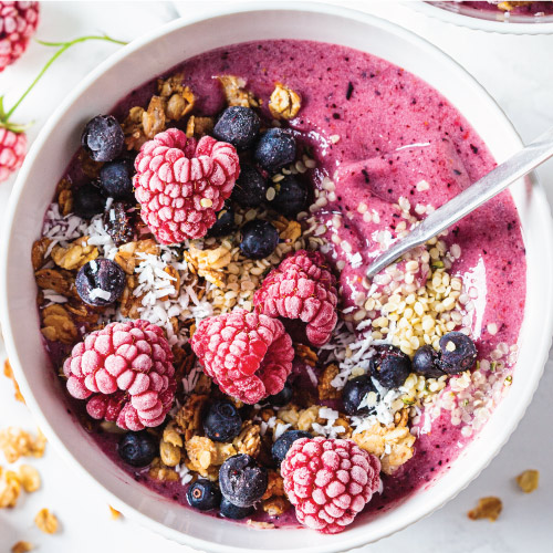 [RECIPE] Limited Edition Berry Protein Smoothie Bowl - Biogen