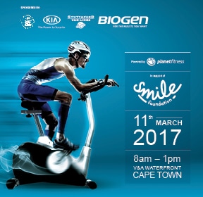 Cyclethon thimb | Biogen SA | Biogen Powers “Smile Foundation” Cyclethon