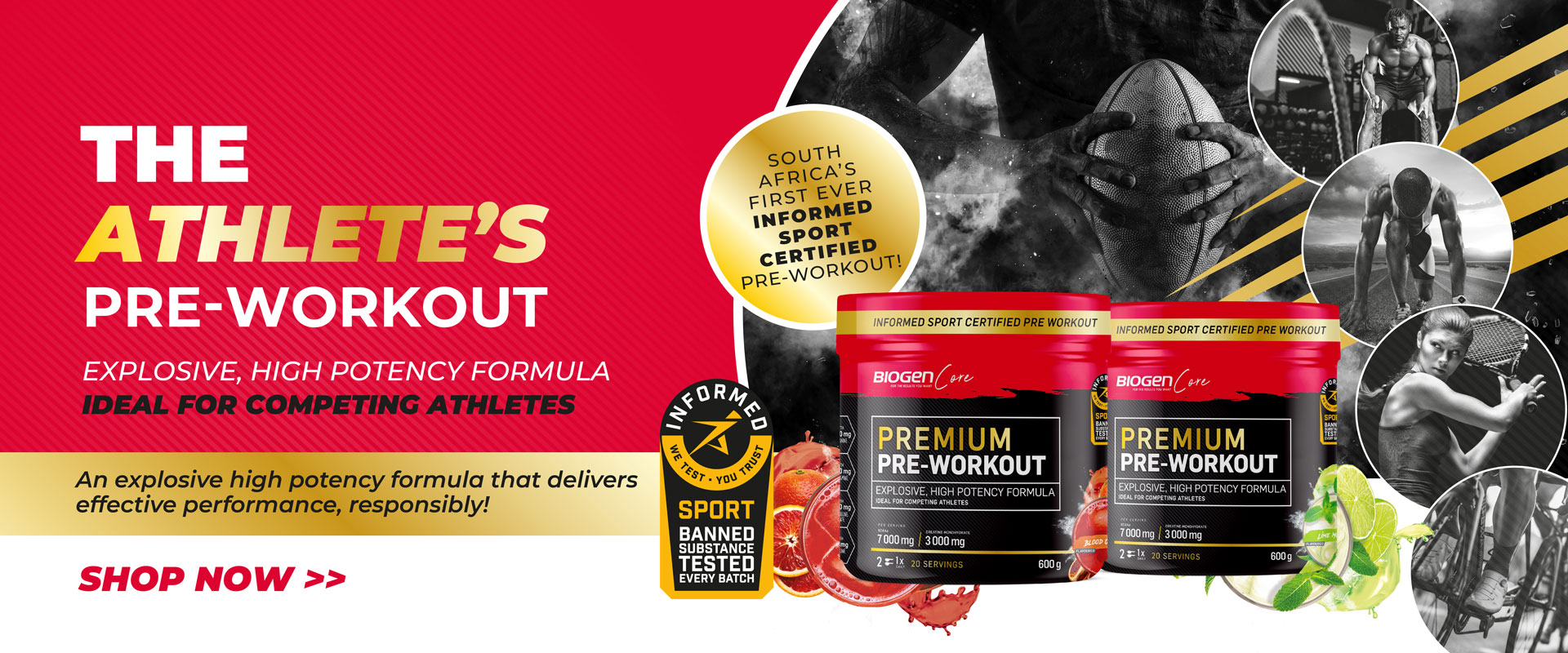 The Athletes Pre-Workout - Ideal for Competing Athletes