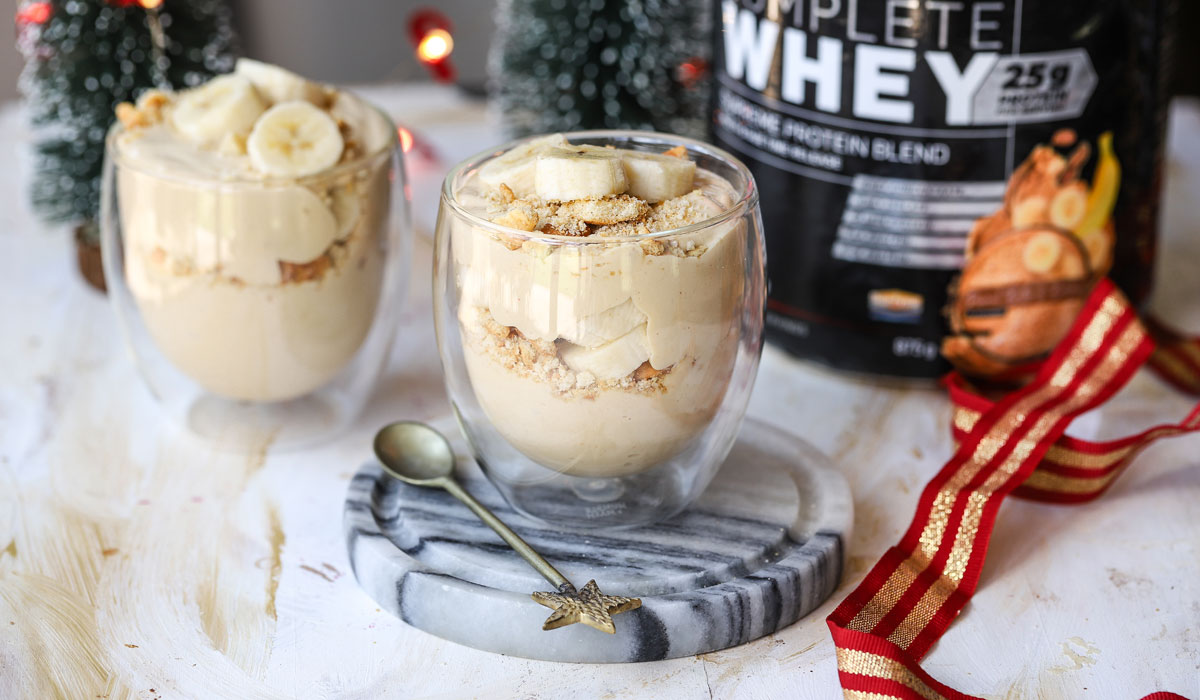 Banana Peanut Butter Puddings