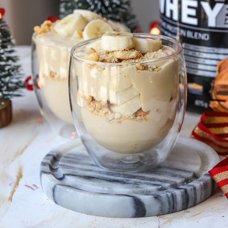 Banana Peanut Butter Puddings