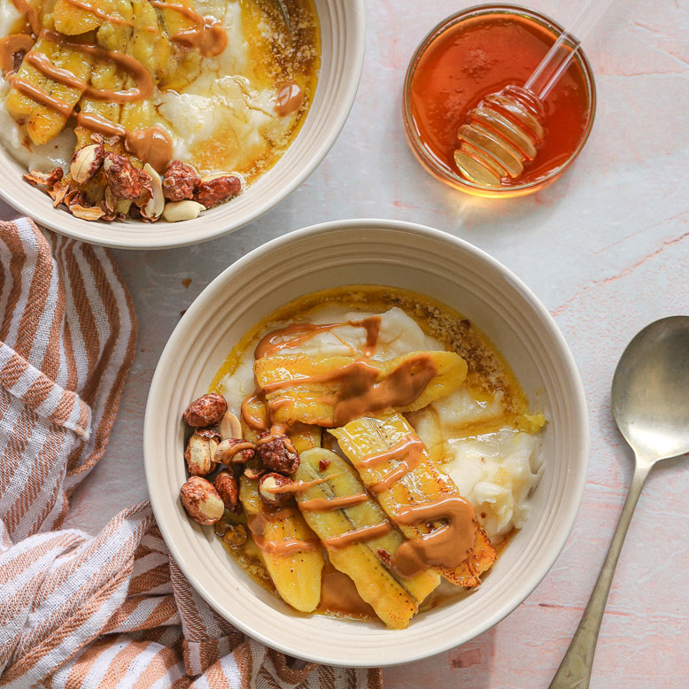 Banoffee Rice Porridge