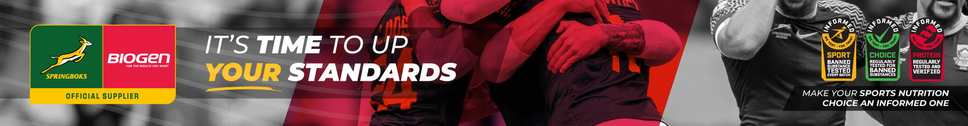 It's time to up your standards