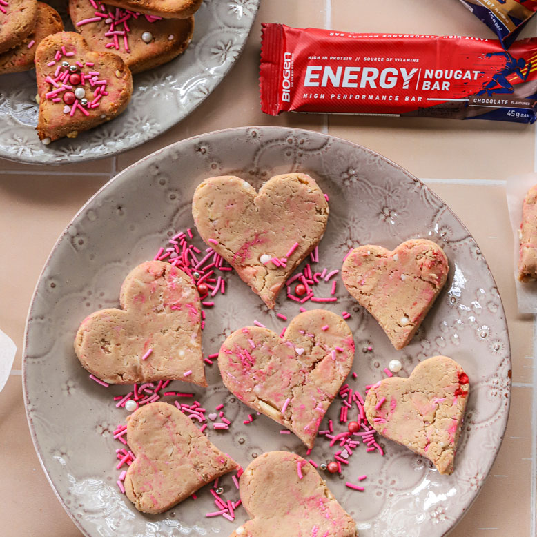 Cookie Dough Hearts