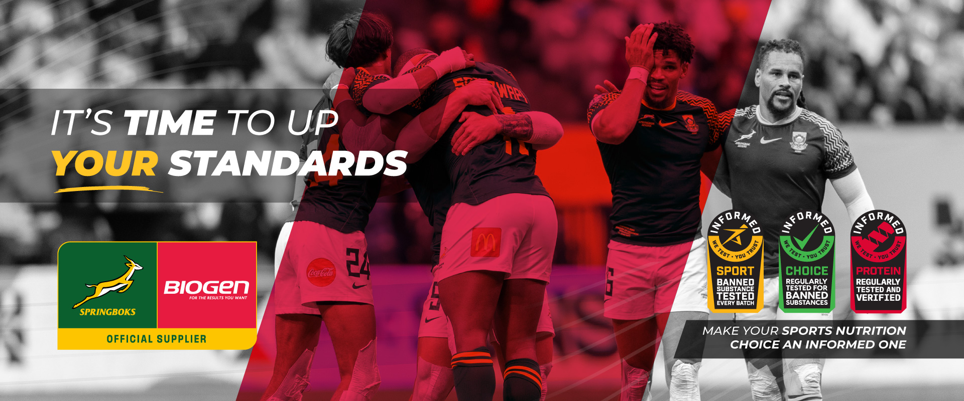 It's time to up your standards