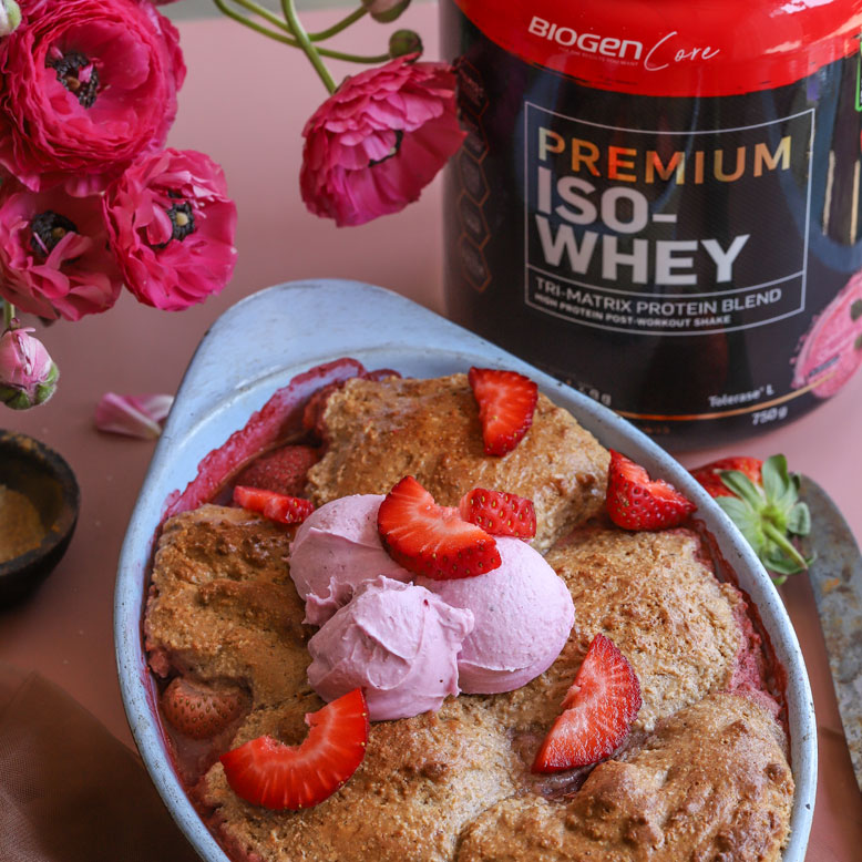 Iso Whey Strawberry Cobbler