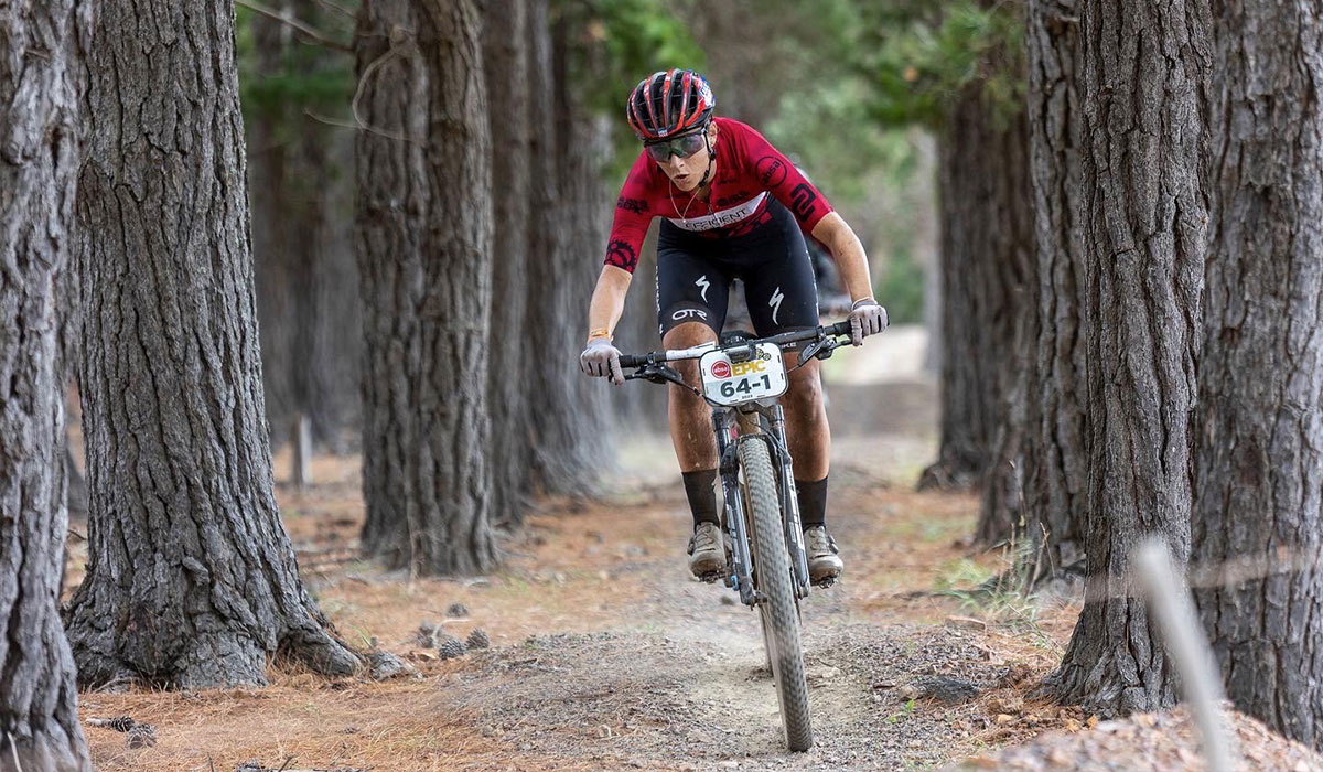 Kim Le Court Absa Cape Epic Action Shot