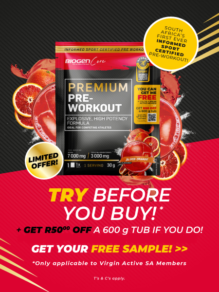 Biogen Premium Pre-Workout Try Before You Buy!